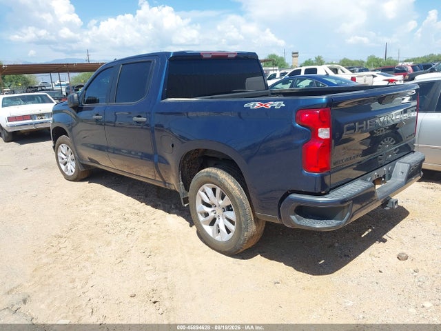 Chevrolet Silverado 1500 4wd Short Bed Custom 2021 3GCPYBEK2MG247938 Image 3