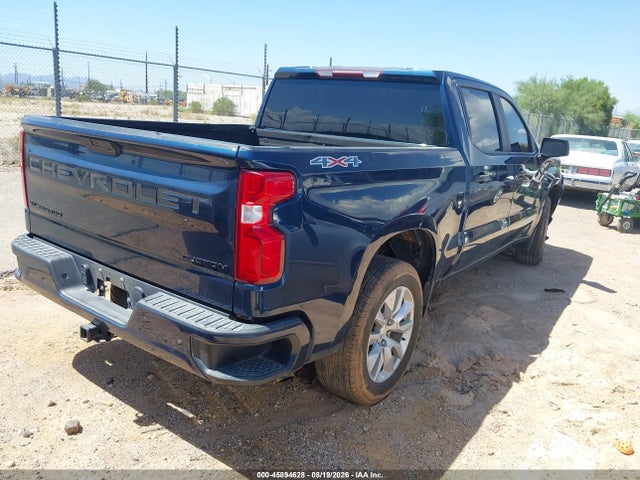 Chevrolet Silverado 1500 4wd Short Bed Custom 2021 3GCPYBEK2MG247938 Image 4