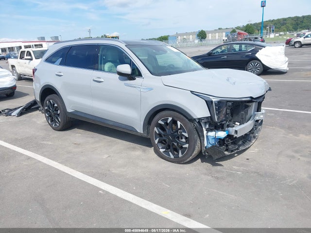 2025 Kia Sorento Ex მანქანა იყიდება აუქციონზე, vin: 5XYRH4JF6SG345296, აუქციონის ნომერი: 45894649