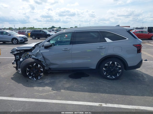2025 Kia Sorento Ex მანქანა იყიდება აუქციონზე, vin: 5XYRH4JF6SG345296, აუქციონის ნომერი: 45894649