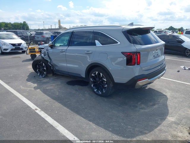 2025 Kia Sorento Ex მანქანა იყიდება აუქციონზე, vin: 5XYRH4JF6SG345296, აუქციონის ნომერი: 45894649