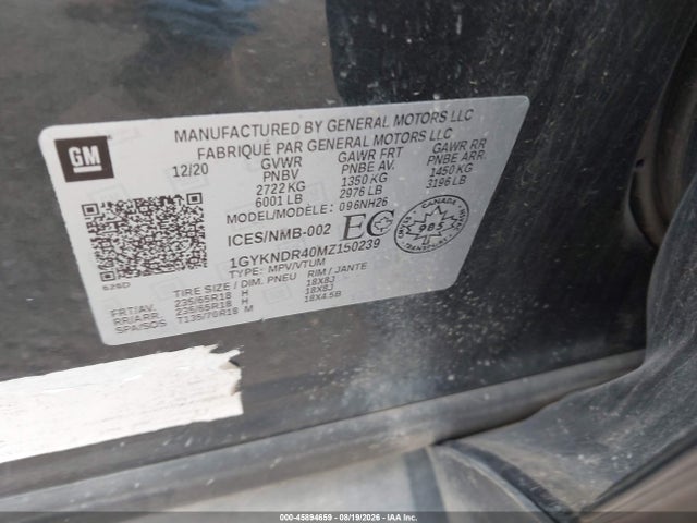 Cadillac Xt5 Premium Luxury 2021 1GYKNDR40MZ150239 Image 9