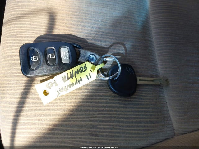 Aukcja sprzedaży 2011 Hyundai Sonata Gls, vin: 5NPEB4ACXBH184174, numer aukcji: 45894737