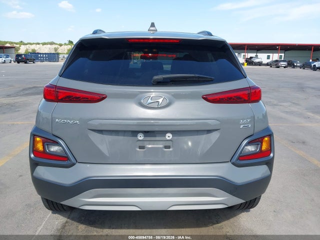 2021 Hyundai Kona Night მანქანა იყიდება აუქციონზე, vin: KM8K6CA50MU719312, აუქციონის ნომერი: 45894758