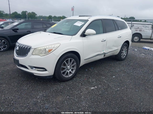 45894768 :رقم المزاد ، 5GAKRBKD2FJ129632 vin ، 2015 Buick Enclave Leather مزاد بيع