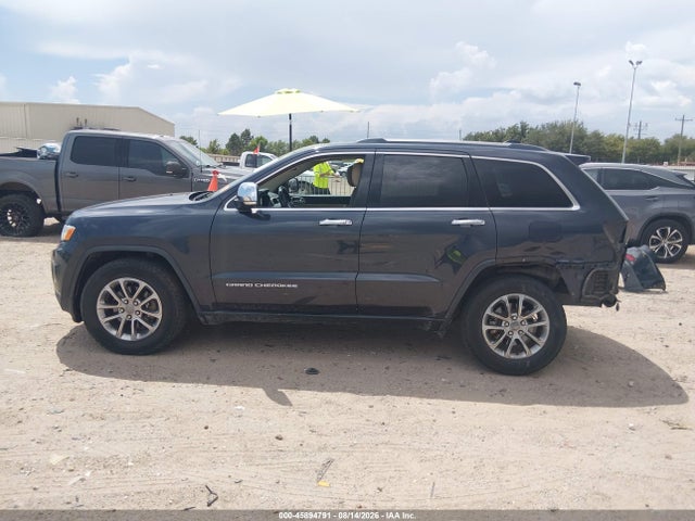 Aukcja sprzedaży 2016 Jeep Grand Cherokee Limited, vin: 1C4RJEBG9GC320504, numer aukcji: 45894791