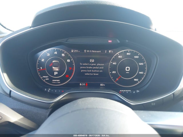 2017 Audi Tt Roadster 2.0t (s Tronic) (no Longer Available For Ordering) მანქანა იყიდება აუქციონზე, vin: TRUT5CFV8H1003033, აუქციონის ნომერი: 45894819
