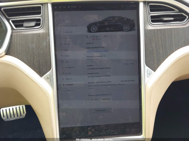 45894844 :رقم المزاد ، 5YJSA1DP6DFP13107 vin ، 2013 Tesla Model S Performance مزاد بيع