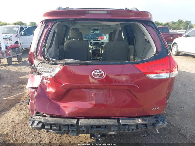 2012 Toyota Sienna Xle V6 8 Passenger მანქანა იყიდება აუქციონზე, vin: 5TDYK3DC8CS263115, აუქციონის ნომერი: 45894878