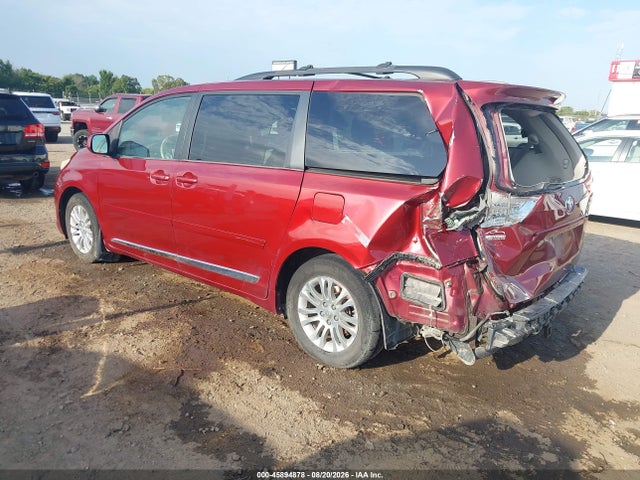 2012 Toyota Sienna Xle V6 8 Passenger მანქანა იყიდება აუქციონზე, vin: 5TDYK3DC8CS263115, აუქციონის ნომერი: 45894878