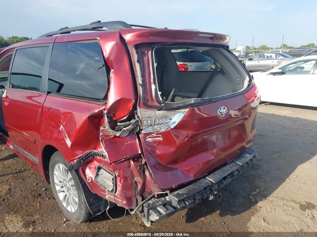 2012 Toyota Sienna Xle V6 8 Passenger მანქანა იყიდება აუქციონზე, vin: 5TDYK3DC8CS263115, აუქციონის ნომერი: 45894878