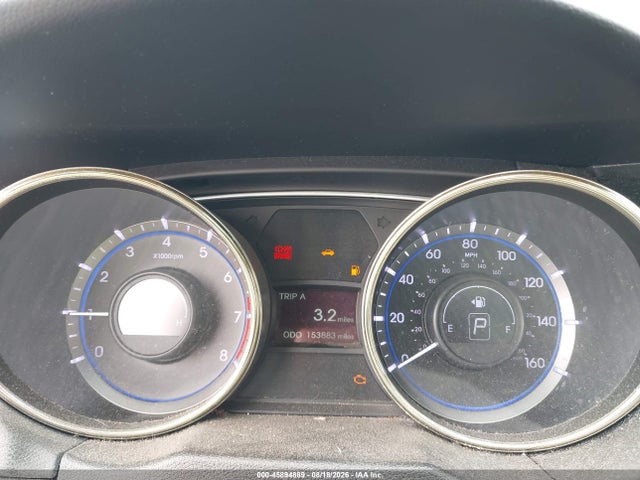 2012 Hyundai Sonata Limited მანქანა იყიდება აუქციონზე, vin: 5NPEC4ACXCH472226, აუქციონის ნომერი: 45894889