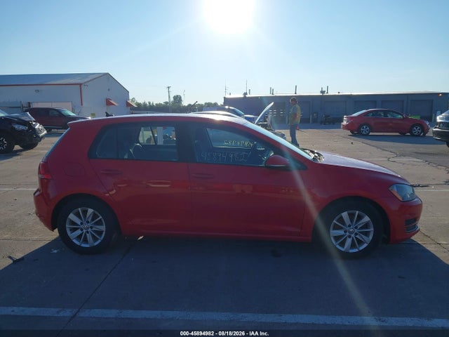 45894982 :رقم المزاد ، 3VW217AU1GM065203 vin ، 2016 Volkswagen Golf Tsi S 4-door مزاد بيع