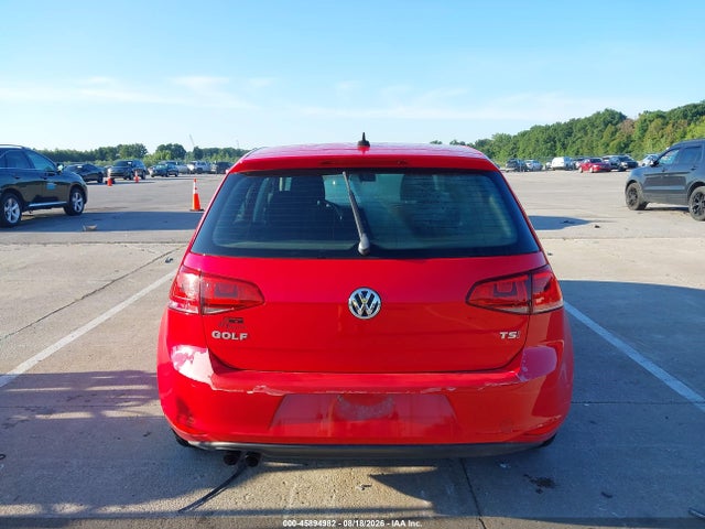 45894982 :رقم المزاد ، 3VW217AU1GM065203 vin ، 2016 Volkswagen Golf Tsi S 4-door مزاد بيع