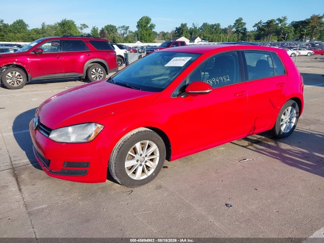 45894982 :رقم المزاد ، 3VW217AU1GM065203 vin ، 2016 Volkswagen Golf Tsi S 4-door مزاد بيع