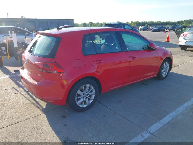 45894982 :رقم المزاد ، 3VW217AU1GM065203 vin ، 2016 Volkswagen Golf Tsi S 4-door مزاد بيع