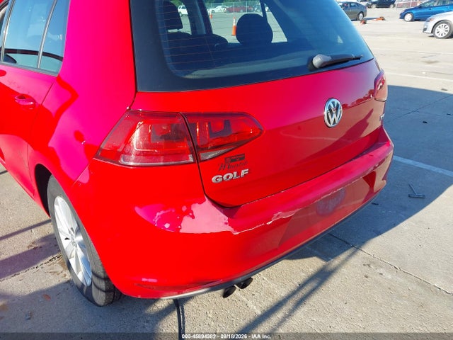 45894982 :رقم المزاد ، 3VW217AU1GM065203 vin ، 2016 Volkswagen Golf Tsi S 4-door مزاد بيع