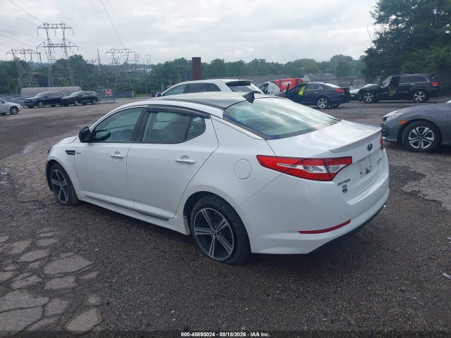 Aukcja sprzedaży 2013 Kia Optima Hybrid Ex, vin: KNAGM4AD5D5039460, numer aukcji: 45895024