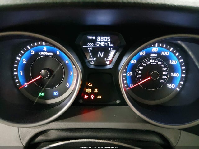 2013 Hyundai Elantra Gls მანქანა იყიდება აუქციონზე, vin: KMHDH4AE8DU978686, აუქციონის ნომერი: 45895027