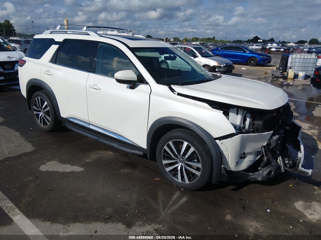 2023 Nissan Pathfinder Platinum 4wd მანქანა იყიდება აუქციონზე, vin: 5N1DR3DK6PC211177, აუქციონის ნომერი: 45895068