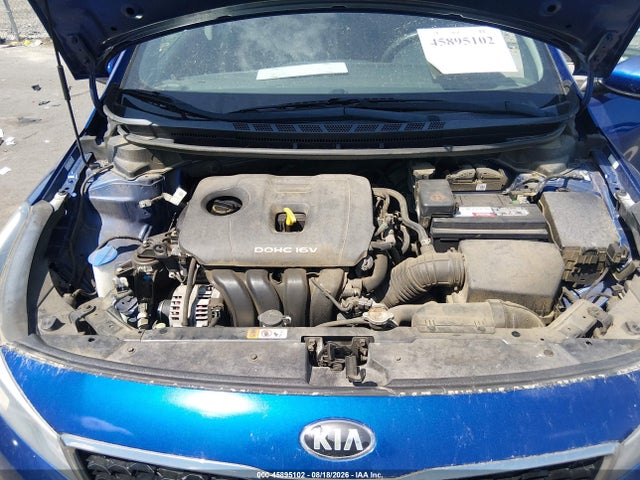 45895102 :رقم المزاد ، 3KPFK4A76HE051478 vin ، 2017 Kia Forte Lx مزاد بيع
