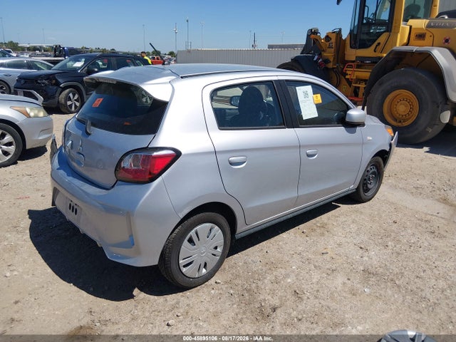 2024 Mitsubishi Mirage Es/le მანქანა იყიდება აუქციონზე, vin: ML32AUHJ6RH021544, აუქციონის ნომერი: 45895106