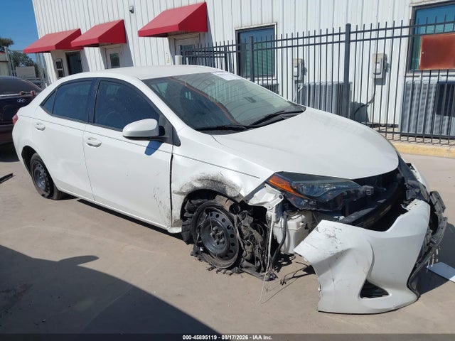 2019 Toyota Corolla Le მანქანა იყიდება აუქციონზე, vin: 5YFBURHE6KP924159, აუქციონის ნომერი: 45895119
