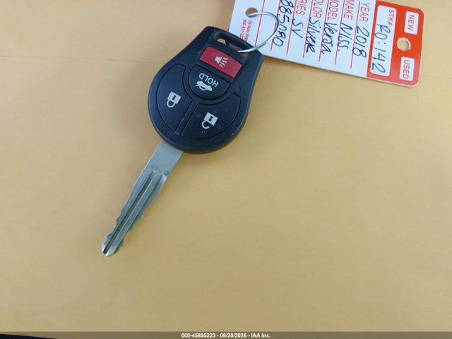 Продажа на аукционе авто 2018 Nissan Versa 1.6 Sv, vin: 3N1CN7AP5JL885080, номер лота: 45895223