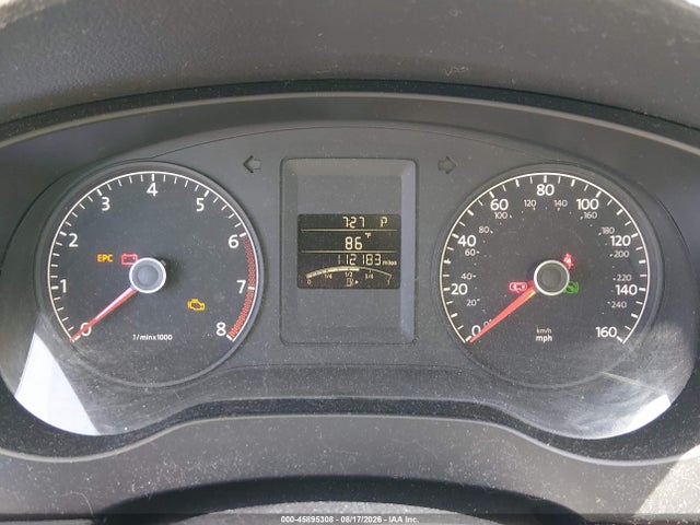 2011 Volkswagen Jetta 2.5l Se მანქანა იყიდება აუქციონზე, vin: 3VWDZ7AJ8BM097162, აუქციონის ნომერი: 45895308