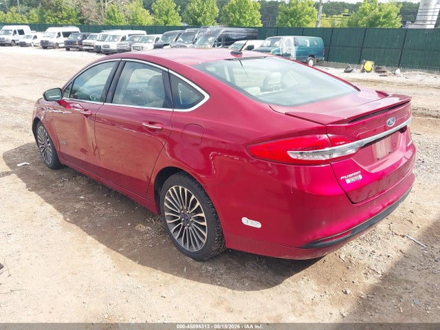 45895313 :رقم المزاد ، 3FA6P0SU7HR320178 vin ، 2017 Ford Fusion Energi Titanium مزاد بيع