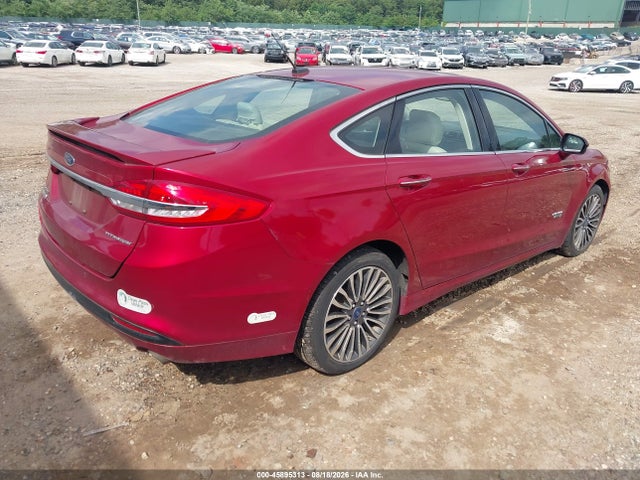 45895313 :رقم المزاد ، 3FA6P0SU7HR320178 vin ، 2017 Ford Fusion Energi Titanium مزاد بيع