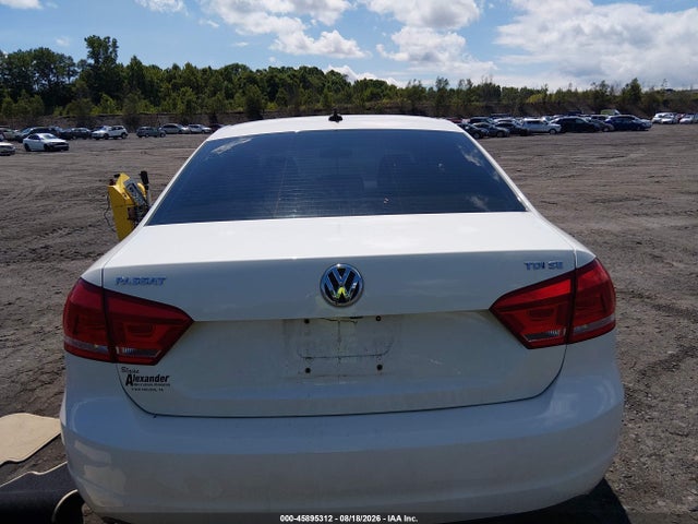 2014 Volkswagen Passat 2.0l Tdi Se მანქანა იყიდება აუქციონზე, vin: 1VWBN7A39EC115310, აუქციონის ნომერი: 45895312