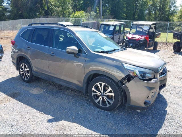 2021 Subaru Forester Limited მანქანა იყიდება აუქციონზე, vin: JF2SKASC2MH500122, აუქციონის ნომერი: 45895356