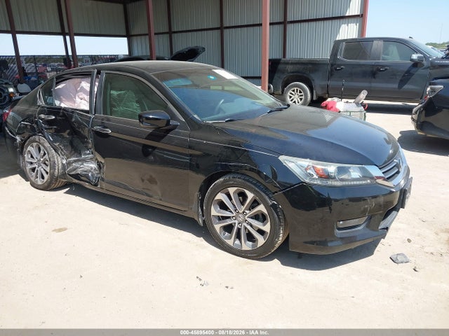 Auction sale of the 2015 Honda Accord Sport, vin: 1HGCR2F50FA135887, lot number: 45895400