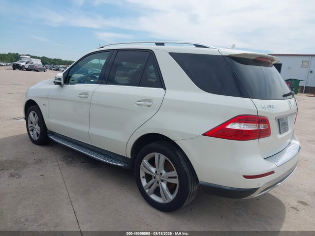 Aukcja sprzedaży 2012 Mercedes-benz Ml 350 4matic, vin: 4JGDA5HB7CA023934, numer aukcji: 45895508