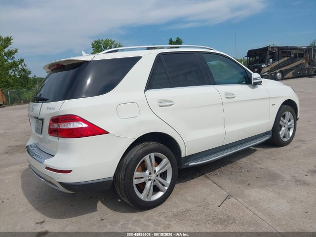 Aukcja sprzedaży 2012 Mercedes-benz Ml 350 4matic, vin: 4JGDA5HB7CA023934, numer aukcji: 45895508