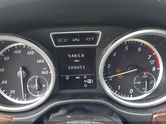 Aukcja sprzedaży 2012 Mercedes-benz Ml 350 4matic, vin: 4JGDA5HB7CA023934, numer aukcji: 45895508