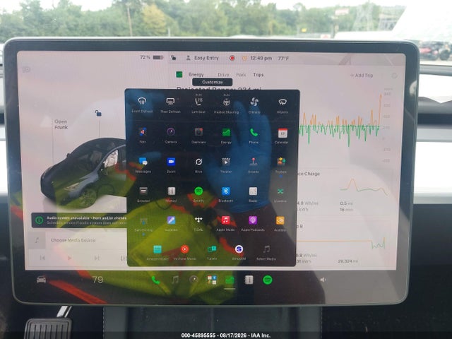 Продажа на аукционе авто 2024 Tesla Model Y Long Range Dual Motor All-wheel Drive, vin: 7SAYGDEE0RA321089, номер лота: 45895555