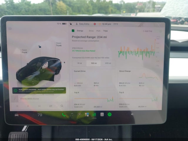 Продажа на аукционе авто 2024 Tesla Model Y Long Range Dual Motor All-wheel Drive, vin: 7SAYGDEE0RA321089, номер лота: 45895555
