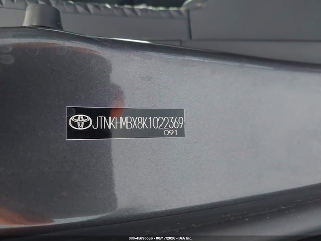 45895566 :رقم المزاد ، JTNKHMBX8K1022369 vin ، 2019 Toyota C-hr Le مزاد بيع