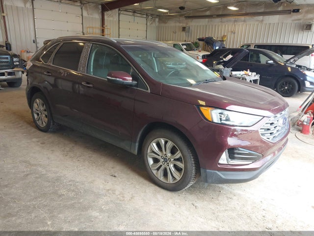 45895580 :رقم المزاد ، 2FMPK4K98KBB50026 vin ، 2019 Ford Edge Titanium مزاد بيع