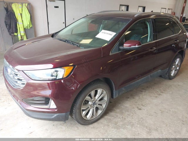 45895580 :رقم المزاد ، 2FMPK4K98KBB50026 vin ، 2019 Ford Edge Titanium مزاد بيع