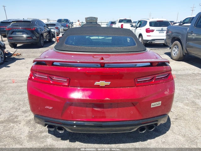 2017 Chevrolet Camaro 2ss მანქანა იყიდება აუქციონზე, vin: 1G1FH3D73H0196872, აუქციონის ნომერი: 45895592