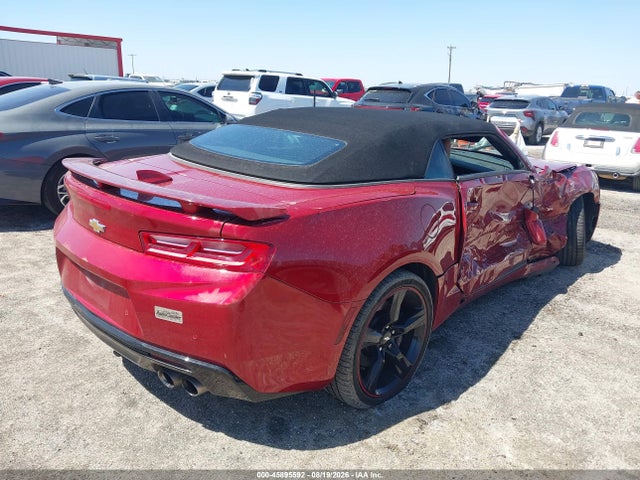 2017 Chevrolet Camaro 2ss მანქანა იყიდება აუქციონზე, vin: 1G1FH3D73H0196872, აუქციონის ნომერი: 45895592