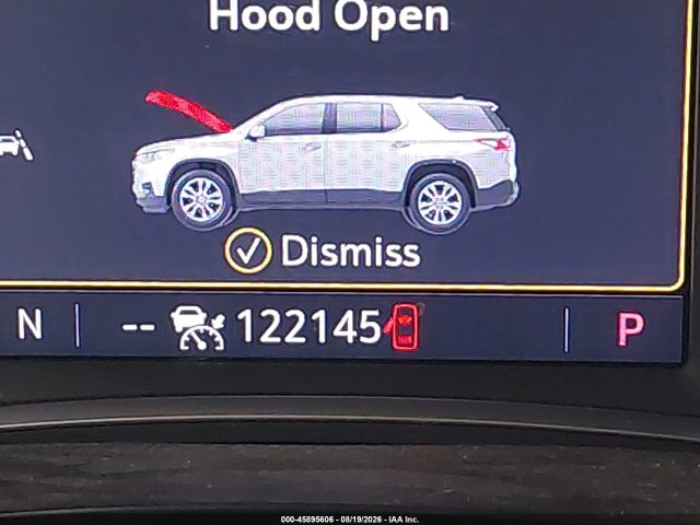 Aukcja sprzedaży 2022 Chevrolet Traverse Fwd Rs, vin: 1GNERJKW1NJ139095, numer aukcji: 45895606