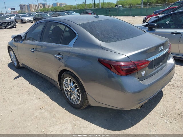 2021 Infiniti Q50 Pure მანქანა იყიდება აუქციონზე, vin: JN1EV7AP3MM700138, აუქციონის ნომერი: 45895687