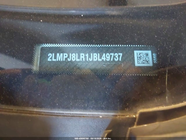 Aukcja sprzedaży 2018 Lincoln Mkx Reserve, vin: 2LMPJ8LR1JBL49737, numer aukcji: 45895760