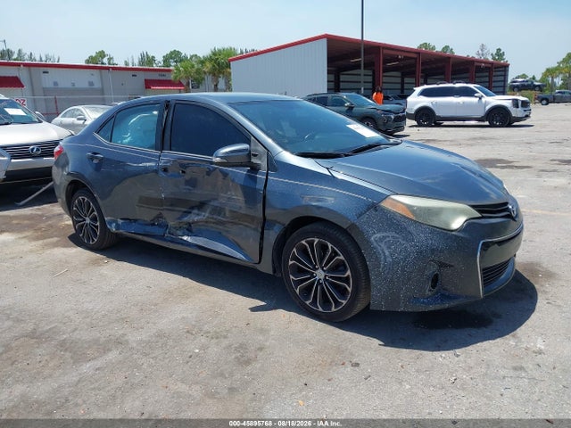 Aukcja sprzedaży 2015 Toyota Corolla S Plus, vin: 2T1BURHEXFC248482, numer aukcji: 45895768