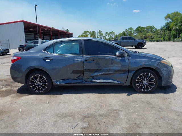 Aukcja sprzedaży 2015 Toyota Corolla S Plus, vin: 2T1BURHEXFC248482, numer aukcji: 45895768