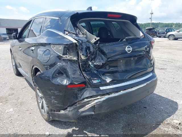 2020 Nissan Murano Sl Fwd მანქანა იყიდება აუქციონზე, vin: 5N1AZ2CJ4LN133244, აუქციონის ნომერი: 45895774
